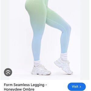 Buffbunny Form Seamless Ombre Size L Honeydew Ombre